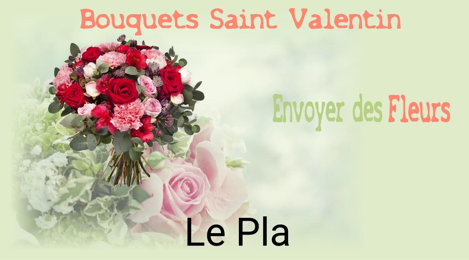 Roses de Saint-Valentin livrées à Le Pla